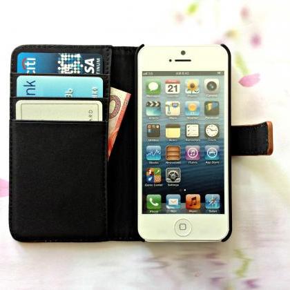 Phoenix Iphone 6 4.7 Leather Wallet Case, Vintage..