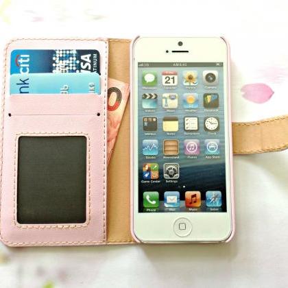 Compass Iphone 6 6s 4.7 Leather Wallet Case,..