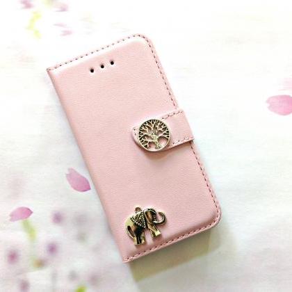 Elephant Iphone 6 6s 4.7 Leather Wallet Case,..