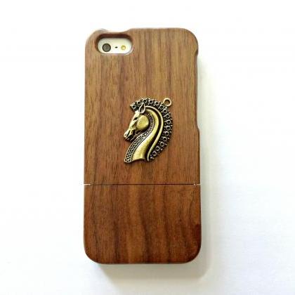 Horse Iphone 6 6s 4.7 Wood Case, Vintage Iphone 6..
