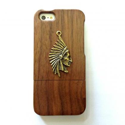 Indian Iphone 6 6s 4.7 Wood Case, Vintage Iphone 6..
