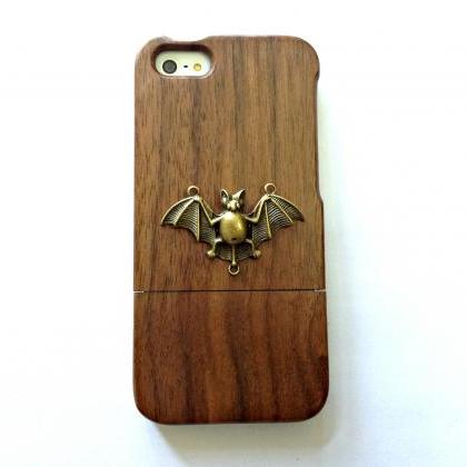 Bat Iphone 6 6s 4.7 Wood Case, Vintage Iphone 6 6s..