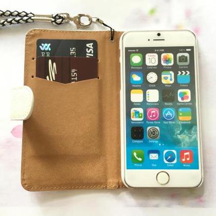 Rain Bling Iphone 6 6s 4.7 Leather Wallet Case,..