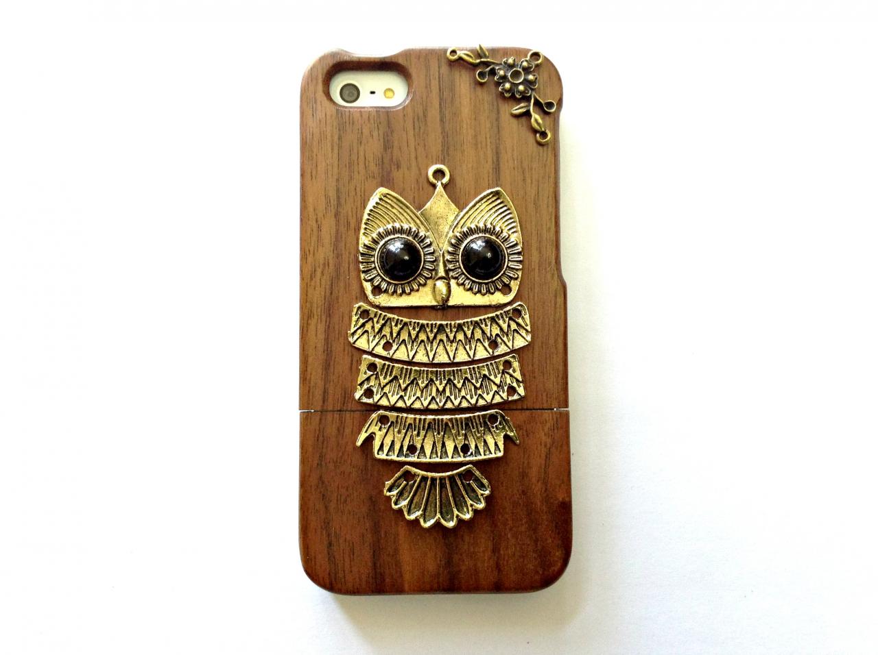 Owl Iphone 6 6s 4.7 Wood Case, Vintage Iphone 6 6s Plus Wood Case, Iphone Se, Iphone 5c, 5, 5s Wood Case, Samsung Galaxy S4, S5, S6, S6 Edge, S7,